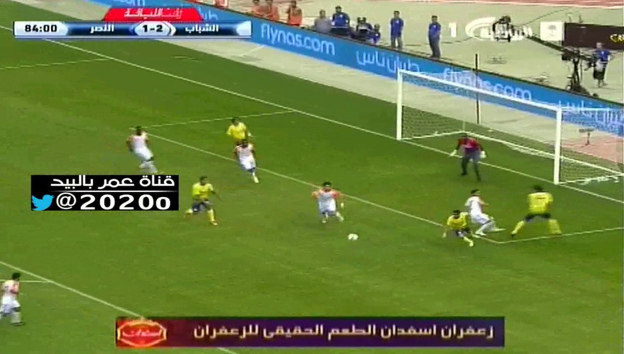 لعب + تحركات [ الاسطوره : حسين عبدالغني ] قدام الشباب