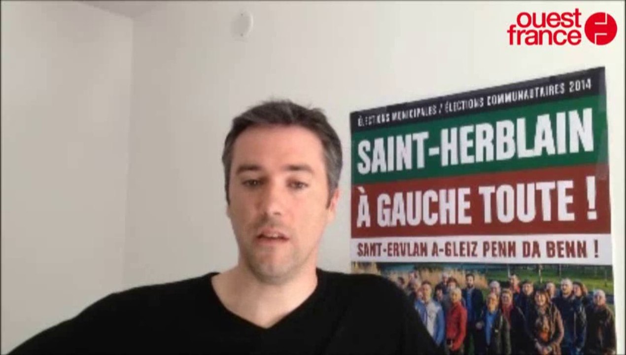 Primaël Petit, municipales à Saint-Herblain