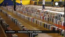 Poland breaks book domino chain world record
