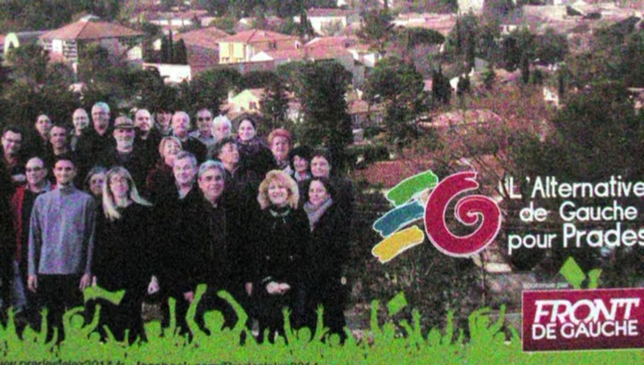 municipales : L'alternative de Gauche pour Prades le Lez