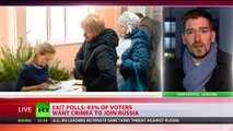 Crimea Referendum: 93% of voters want Crimea to join Russia - exit polls