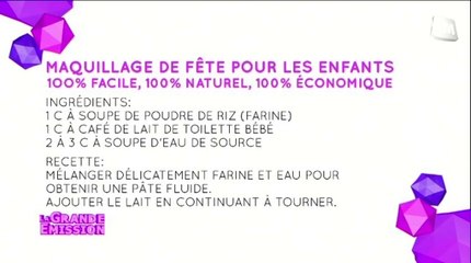 Fabriquer du maquillage pour les enfants