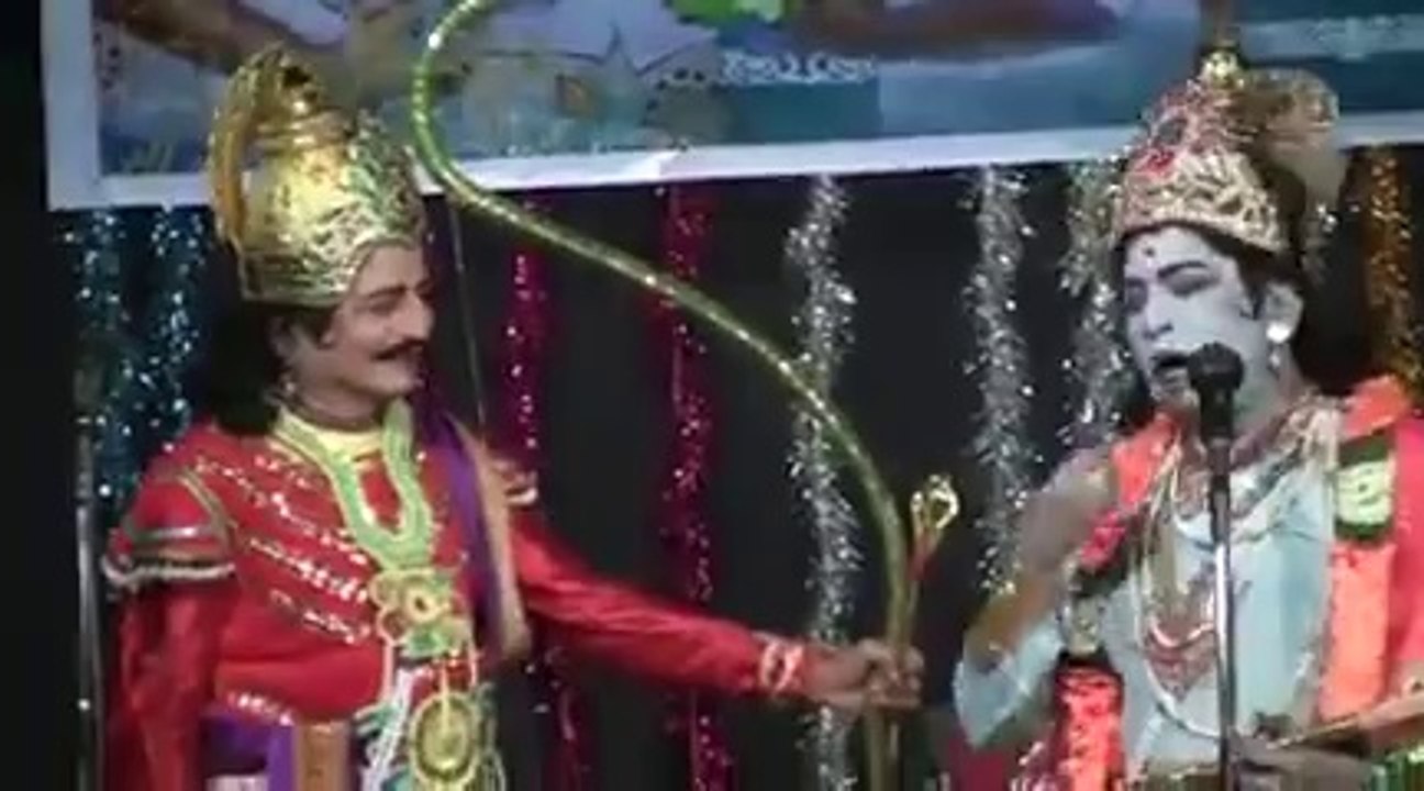 Telangana _Chinthamani & Srikrishna Rayabaram Natakam(stage play) 5