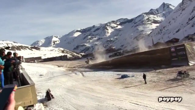 Accident de Guerlain Chicherit à Tignes