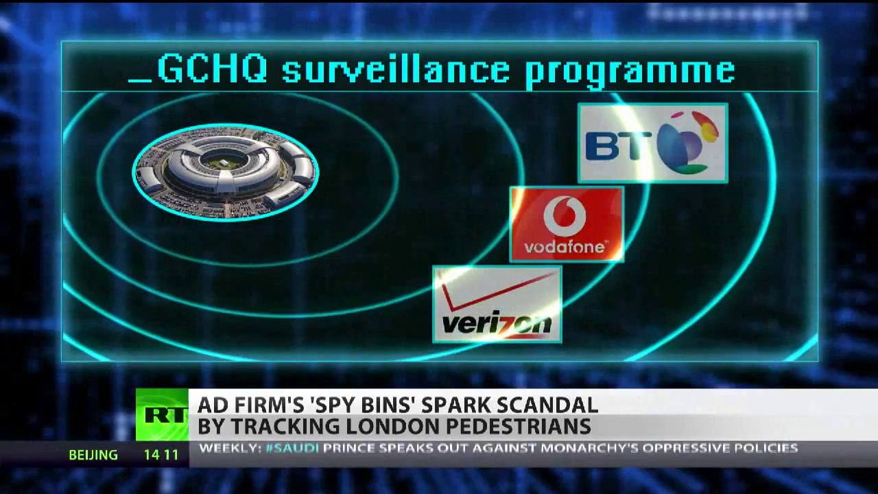 Bin Brother WiFi trash cans in London spark digital stalking scandal video Dailymotion