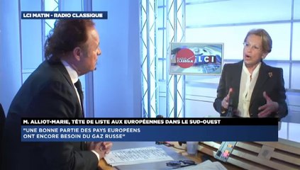 Michèle Alliot-Marie, invitée de Guillaume Durand avec LCI