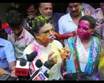 Rakhi Sawant celebrates Holi