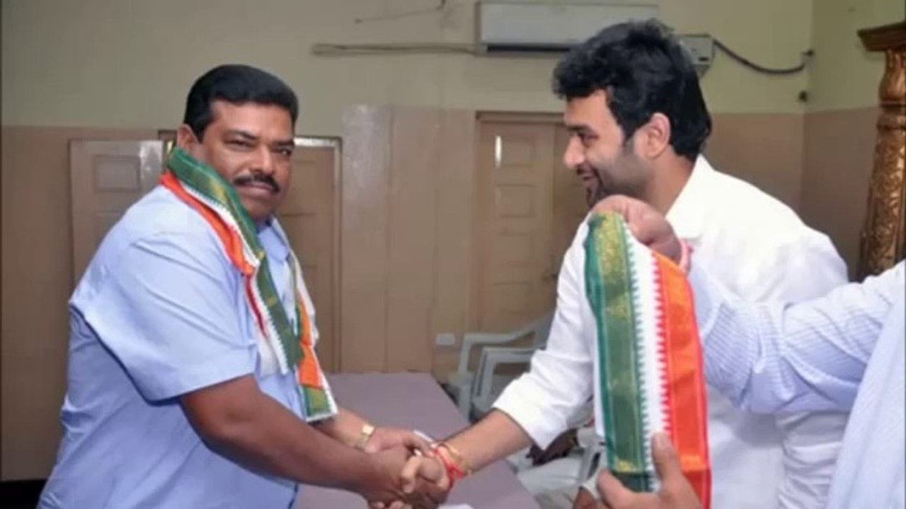 Vikram Goud at a meeting