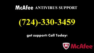 mcafee virus scan - scan - Remove - Repair - Call 724-330-3459