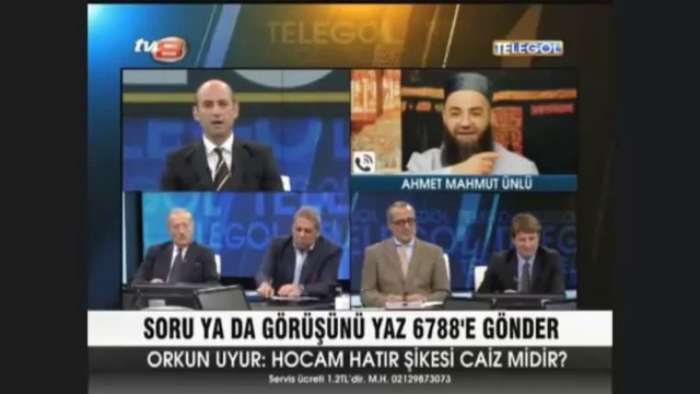 Cübbeli Ahmet Hoca - TV8 Telegol Programı - 9 Aralık 2012 yepyeni