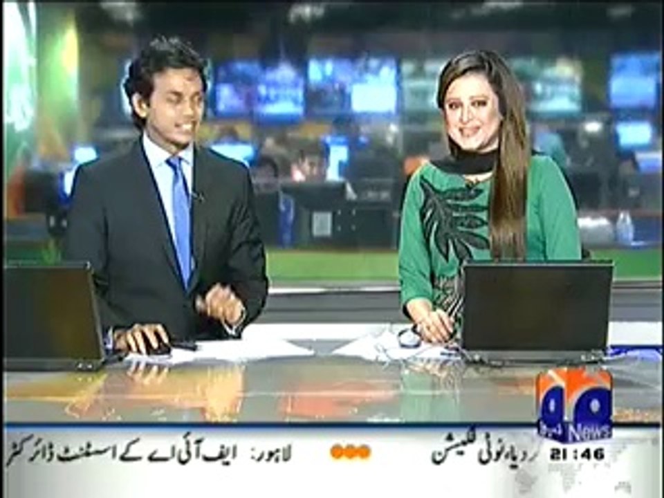 LIVE EARTH QUAKE IN NEWS STUDIO