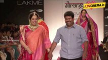 Kirron Kher Walks The Ramp Of LFW 2014 @ iluvcinema.in