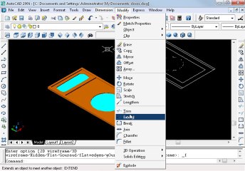 How to make Door in AutoCAD 3D 2 ohd