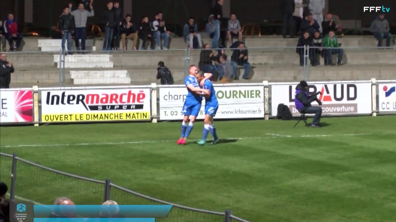 Championnat National - Journée 24 - Les buts