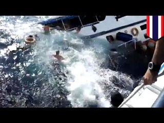 Dive boat 'Aladdin' sinks in Thailand