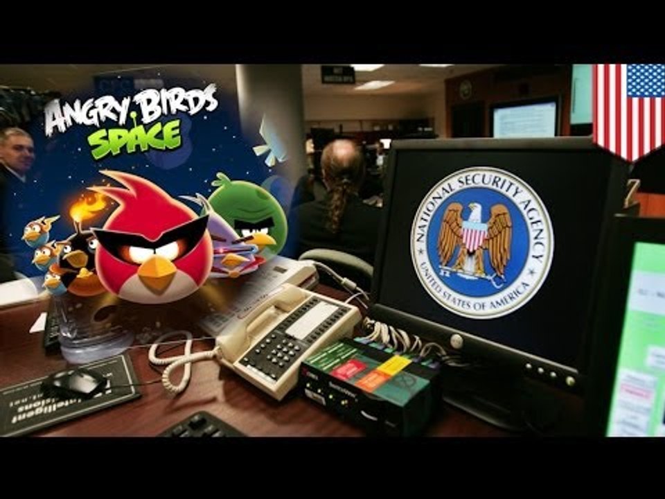 Snowden: NSA spying through Angry Birds and other apps