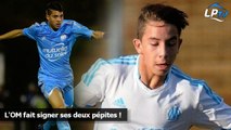 L'OM fait signer ses deux pépites !