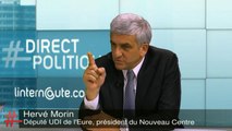 #DirectPolitique. Hervé Morin l'invité de mardi 18 mars