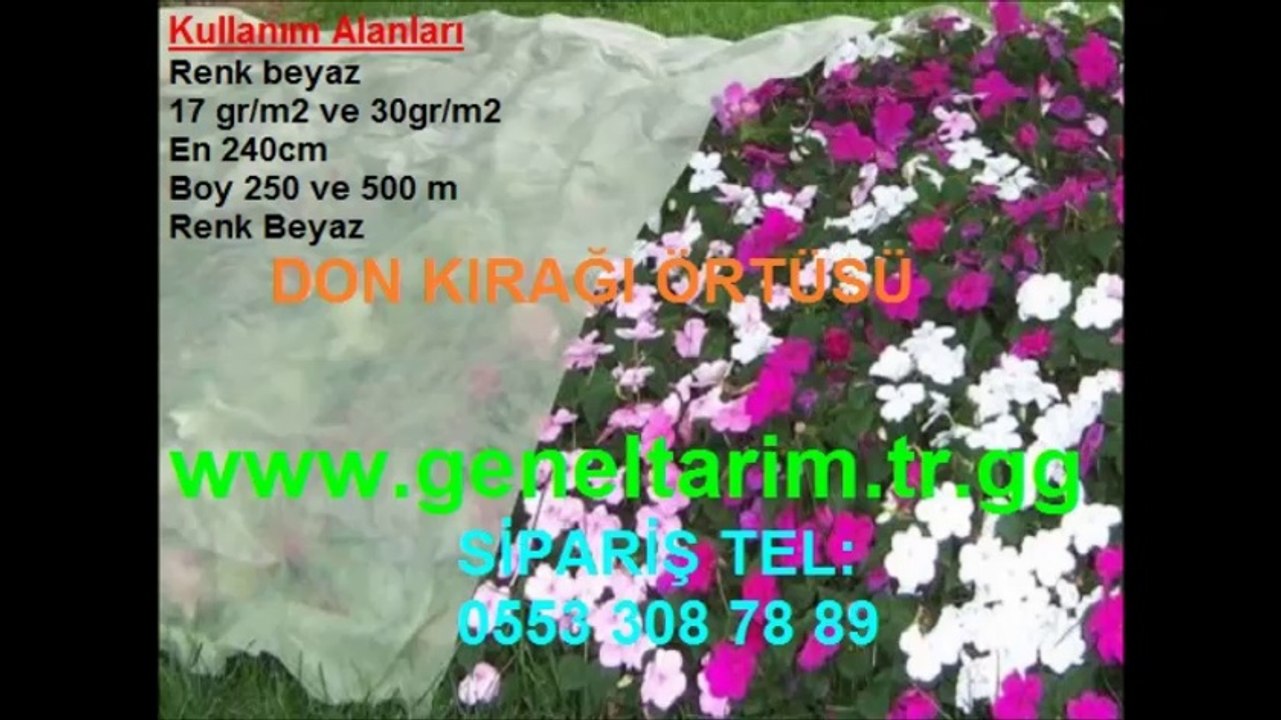 kırağı ve don perdesi,kırağı don perdesi,don kırağı koruma örtüsü