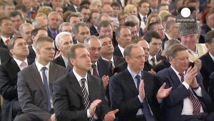 Putin firma el tratado que integra Crimea a Rusia