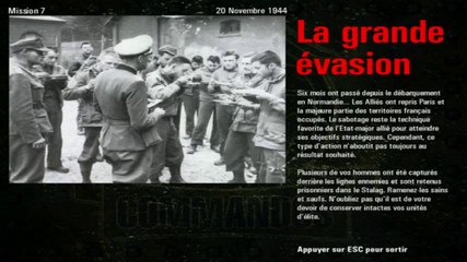 Commandos SDD/7 La grande évasion