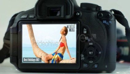 Photo Gallery on a DSLR Camera