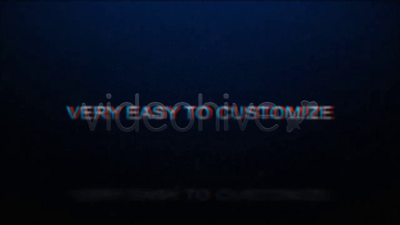 Distort Trailer - After Effects Template