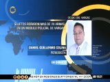 Sujetos roban más de 20 armas de un módulo policial en Vargas