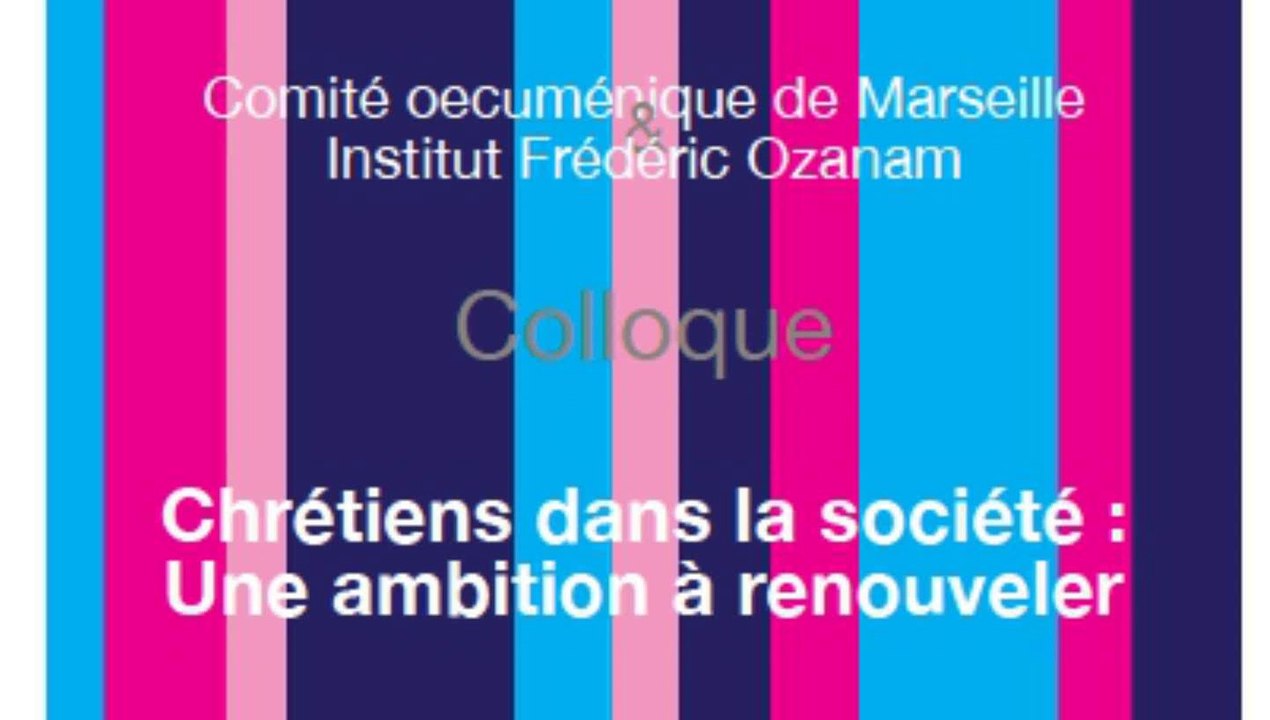 Chrétiens dans la société