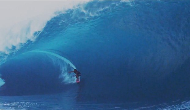 Keali'i Mamala at Teahupoo - 2014 Ride of the Year Entry - Billabong XXL Big Wave Awards