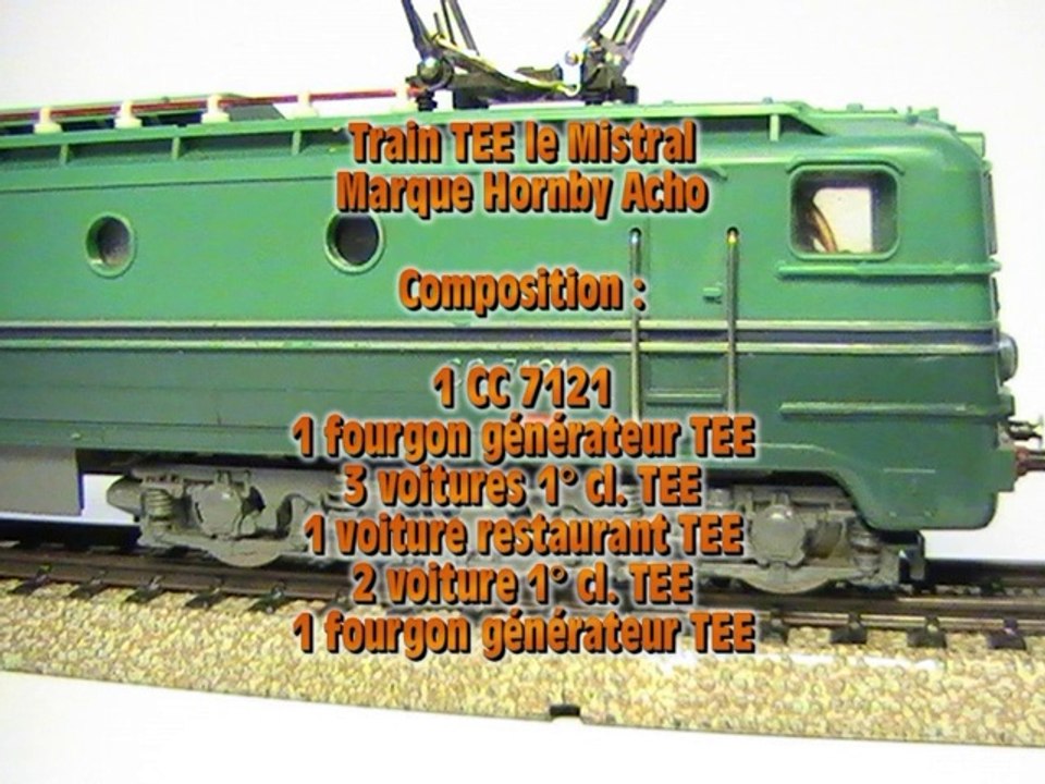 Moulinsart II Les nouvelles aquisitions Hornby Acho, Fleischmann. Vidéo n° 10