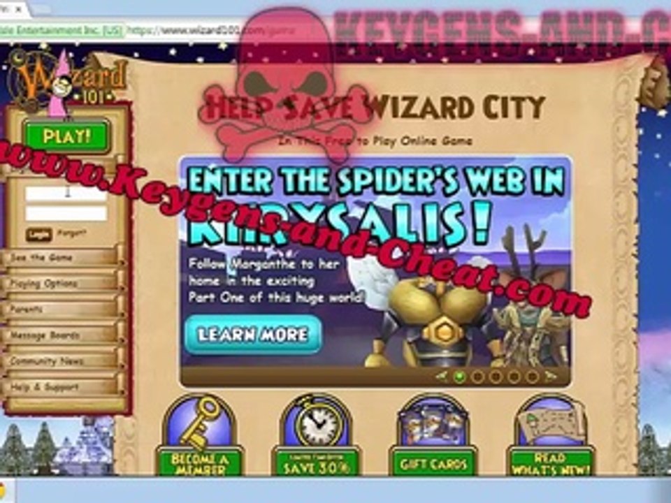 Wizard101 Crown Generator