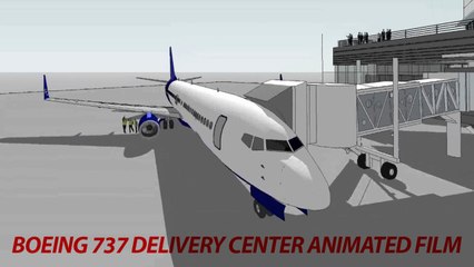 Boeing'in yeni yapılacak 737 sevkiyat merkezi animasyon filmi
