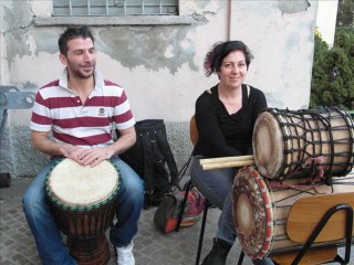 MUSICA CON SINITAH A CRESCENZAGO (17 MARZO 2014)