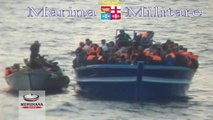 Operazione Mare Nostrum: 596 migranti soccorsi dalli navi della Marina Militare