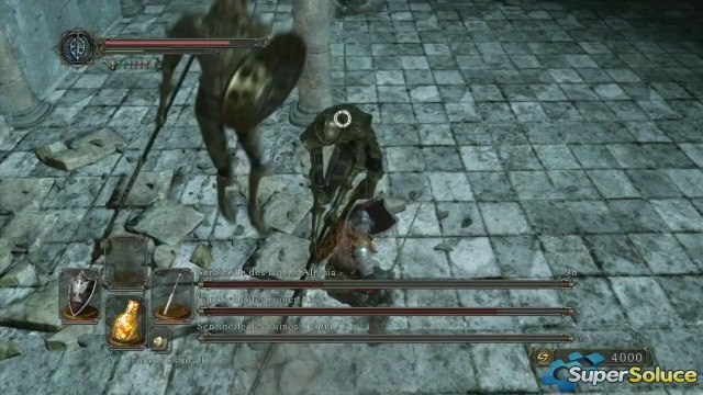 Dark Souls II - Combat contre la Sentinelle des Ruines