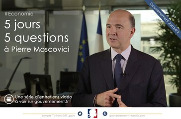 Etre ministre de l'économie et des finances aujourd'hui, c'est quoi? 5J5Q avec Pierre Moscovici, question bonus