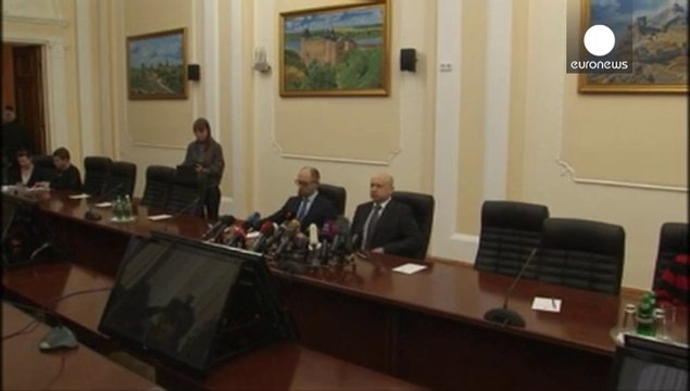 Acting Ukraine President compares Vladimir Putin to fascists of last century