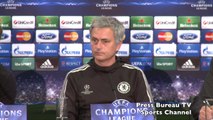 Jose Mourinho pre Chelsea vs Galatasaray