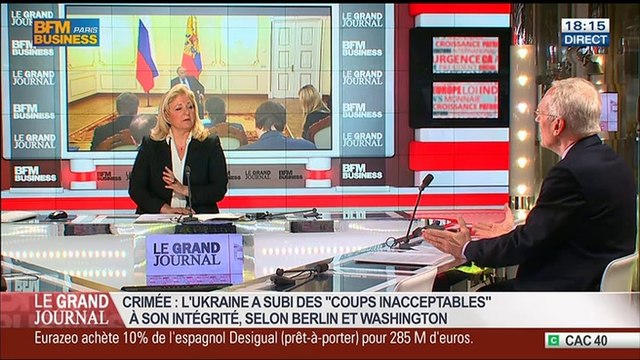 Joachim Bitterlich, ancien conseiller diplomatique du chancelier allemand Helmut Kohl, dans Le Grand Journal - 18/03 1/4