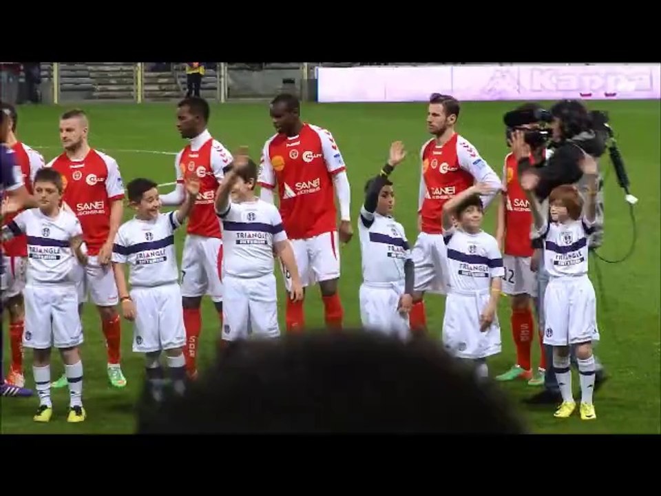 Les escort kids du FFC pour TFC-Reims