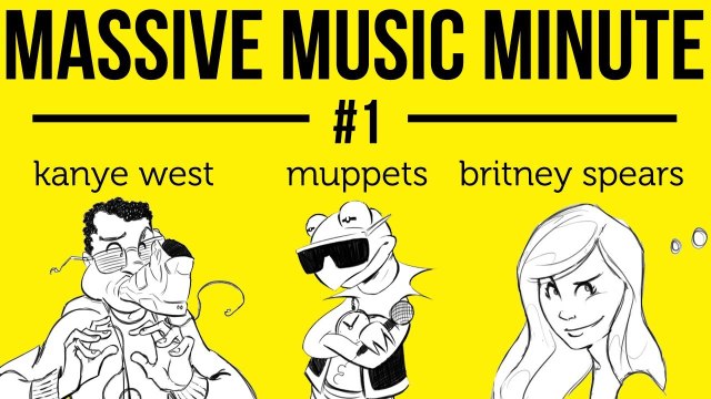 Kanye West Shoes, Britney Spears' Space Jam 2 Potential, & Muppets Stars Rap - MASSIVE MUSIC MINUTE