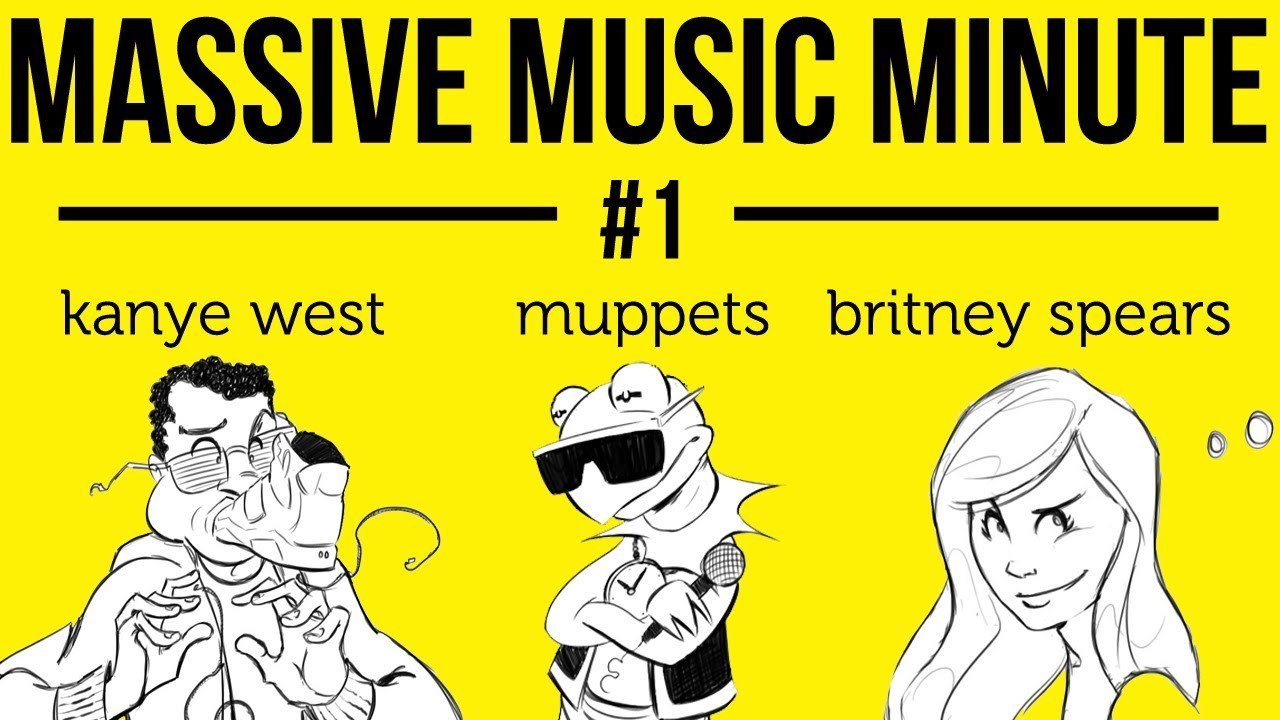 Kanye West Shoes, Britney Spears' Space Jam 2 Potential, & Muppets Stars Rap - MASSIVE MUSIC MINUTE