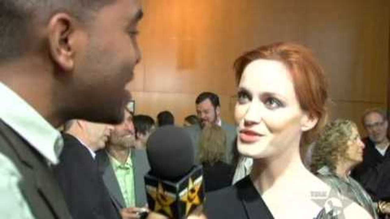 Christina Hendricks Uses Ebonics At 'Mad Men' Premiere