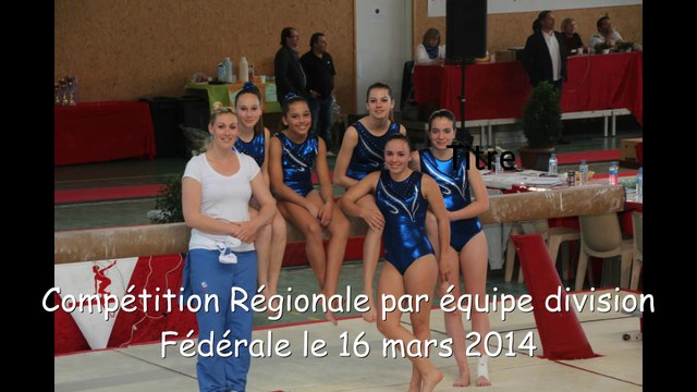 Compétition régionale par équipe division fédérale mars 2014