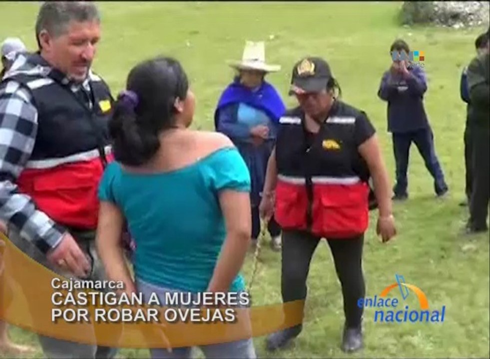 En Cajamarca castigan a mujeres por robar ovejas