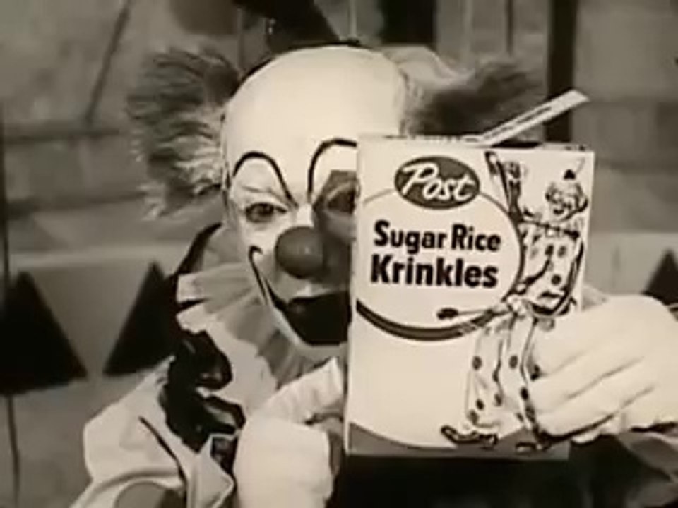 Extremely Creepy 1960s Cereal Commercial - YouTube