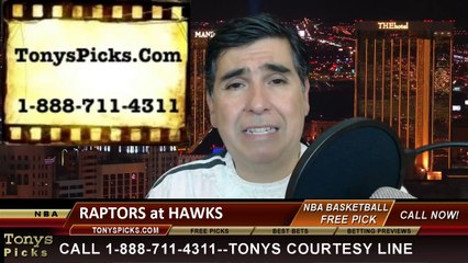Atlanta Hawks vs. Toronto Raptors Pick Prediction NBA Pro Basketball Odds Preview 3-18-2014