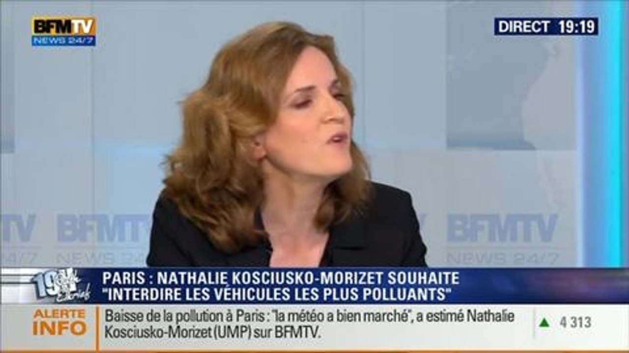 Nathalie Kosciusko-Morizet: l'invitée de Ruth Elkrief - 18/03