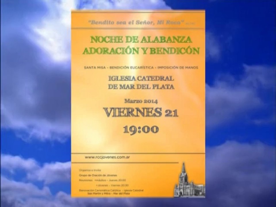 Spot Misa Catedral 21-3-14